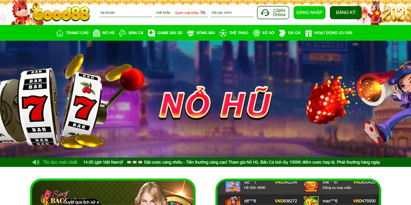 Good88 🎖️ Link Trang Chủ Good88.COM | Đăng Ký +88K 17 Các sản phẩm cá cược đặc sắc nhất trang game Good88